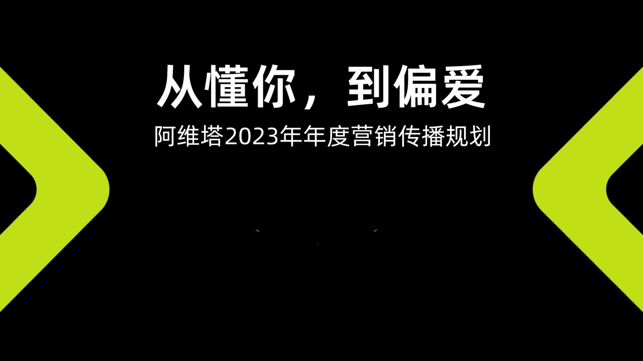 2023阿维塔AVATR整合营销传播规划-策划岛