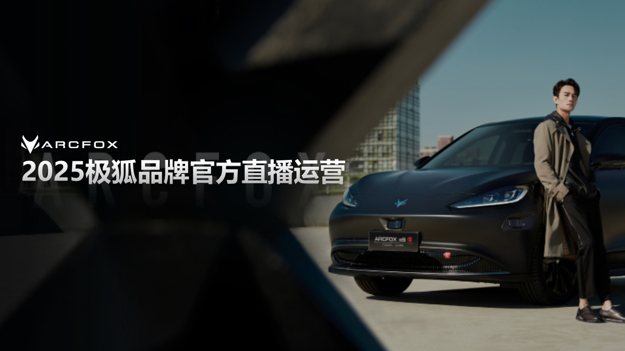 2025极狐汽车官方直播代运营方案-策划岛
